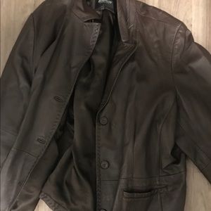 Chocolate sleek jacket